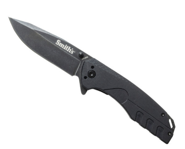 Smith’s Battleplan Black Stonewash Blade Folding ~ 2.78″ Blade